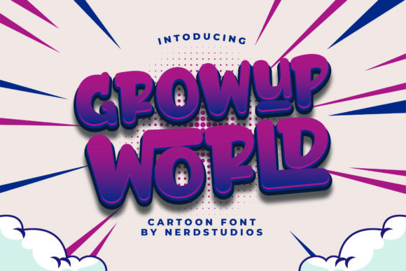Adding a Dash of Whimsy: Why Growup World Is the Perfect Playful Display Font