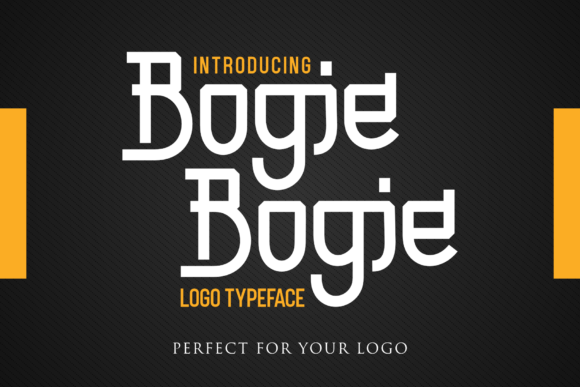 Bogie Bogie: A Whimsical Display Font for Creative Projects