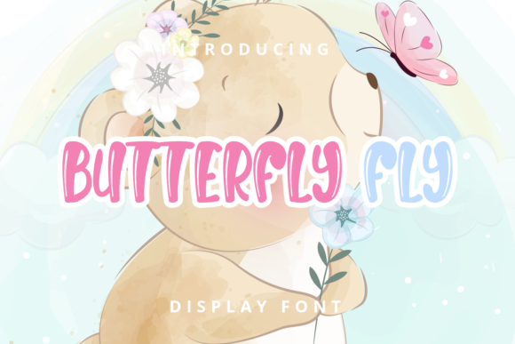 Butterfly Fly: A Playful Display Font for Creative Projects