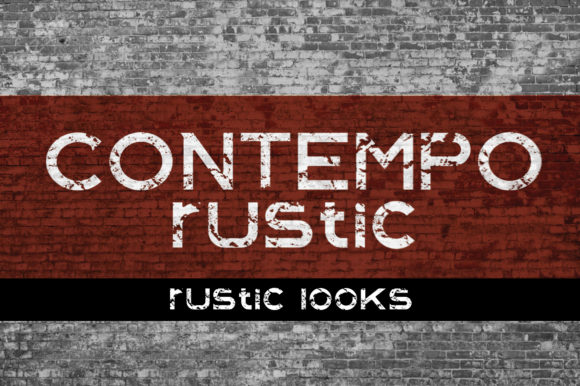 Contempo Rustic: Bold Typography for Authentic Branding