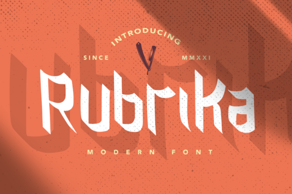 Evaluating Rubrika: A Modern Display Font for Whimsical and Bold Designs