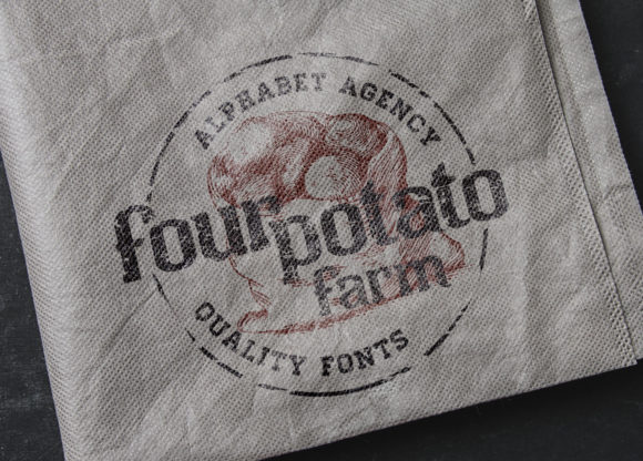 Four Potato Farm: Bold Typography for Impactful Design