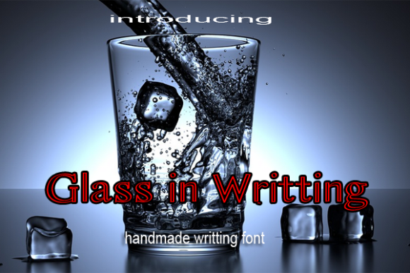 Glass in Writing: Elevating Visual Communication with Minimalist Typography
