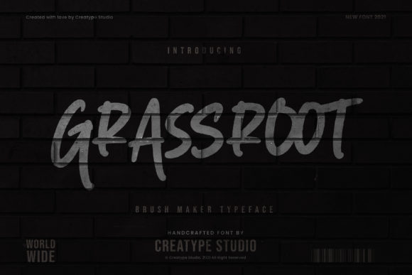Grassroot Font Review: Street Art Aesthetics for Modern Design