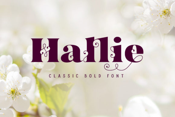 Hallie: Elevating Your Creative Projects with Chic Typography