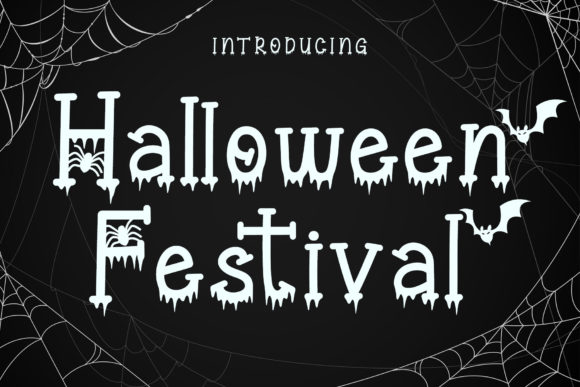 Halloween Festival: The Spooky Display Font for Creative Projects