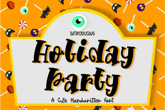 Holiday Party: The Quirky Display Font for Festive Designs