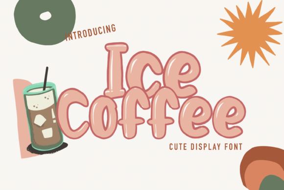 Ice Coffee: The Playful Display Font for Authentic Branding