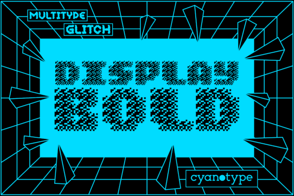 Integrating MultiType Glitch Display Bold Into Modern Design Workflows
