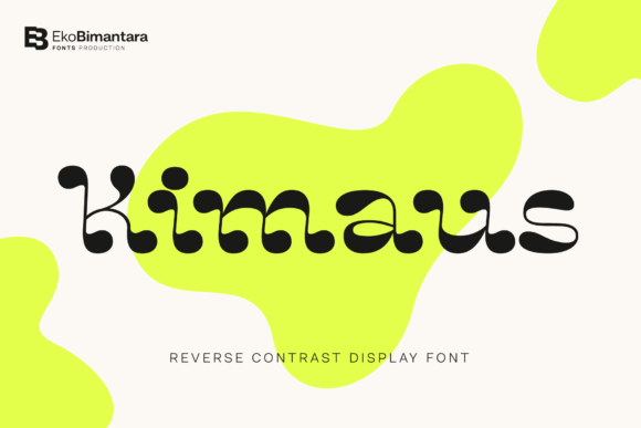 Kimaus: The Whimsical Font for Chic Design Projects