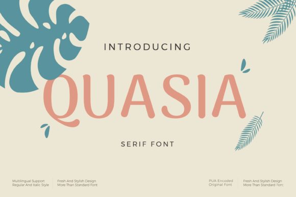 Quasia Font Evaluation