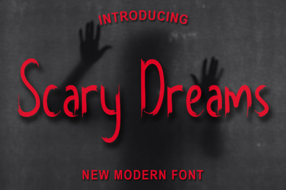 Scary Dreams: Elevate Your Designs With This Horror Display Font