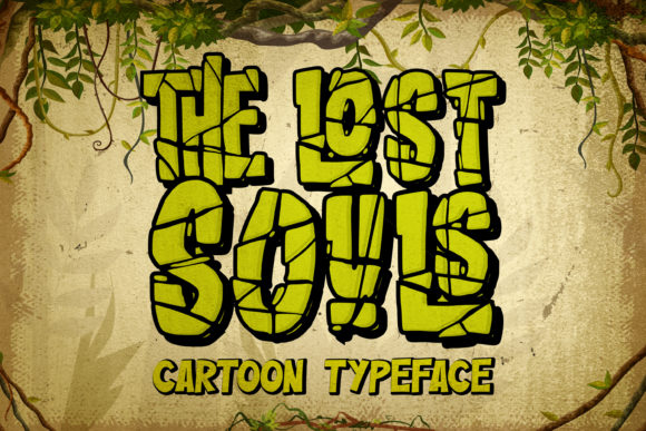 The Lost Soul: A Cool Cartoon Display Font for Creative Projects