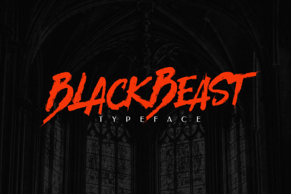 The Visual Impact of BlackBeast: Elevating Brand Identity with Bold Typography