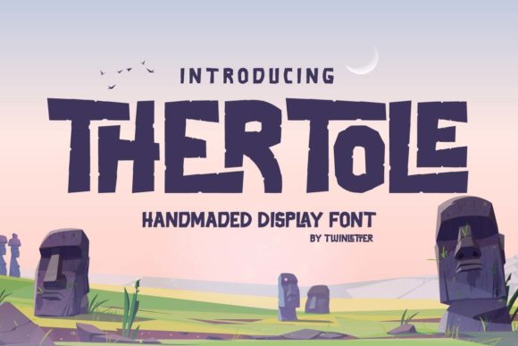Thertole: The Bold, Fun Display Font That Brings Playfulness to Every Design