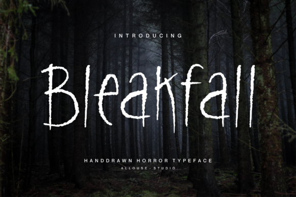 Unleashing the Gothic Spirit: Why Bleakfall is the Ultimate Typography Choice for Halloween Branding