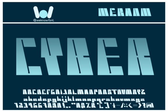 Unlocking the Power of Cyber: Why This Futuristic Font is Essential for Modern Design